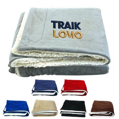 Oversize Sherpa Blanket